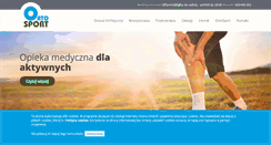 Desktop Screenshot of ortosport.pl